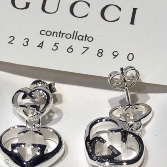 ❤️💝BNIB GUCCI NECKLACE AND EARRINGS❤️💝 - Picture 4 of 16